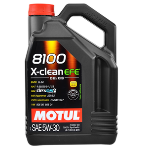5W-30 8100 X-Clean Efe Motor Ya�� 4Lt. | MOTUL