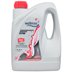 WELLMAS (-40) K�rm�z� Antifriz 3LT.
