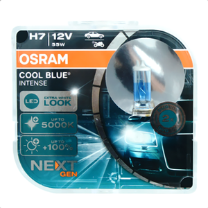 Fiesta H7 (12V/55W) Cool Blue Intense (Daha Beyaz I��k) Ampul Seti 2008-2018 | OSRAM