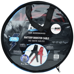 Ak� Takviye Kablo Seti (220 Amper - 3 Metre)