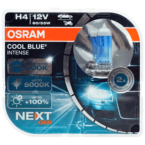 P100 H4 Cool Blue Intense (Daha Beyaz I��k) Ampul Seti 1992-1997 | OSRAM