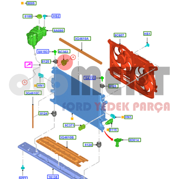 Mondeo 1.0 Benzinli Radyatr Havalandrma Valfi (Tapas) 2014-2022 | ORIJINAL