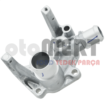 Fiesta 1.25 / 1.4 / 1.6 Benzinli Termostat Yuvas� Su ��k�� Ba�lant�s� (Al�minyum G�vdeli) 2002-2008 | ORIJINAL