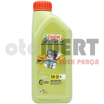 5W-30 Edge Motor Ya (Tam Sentetik) 1 Lt. | CASTROL