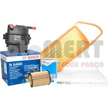Fusion 1.4 Dizel  Bakm Seti (BOSCH Mazot Filtreli) 2002-2011