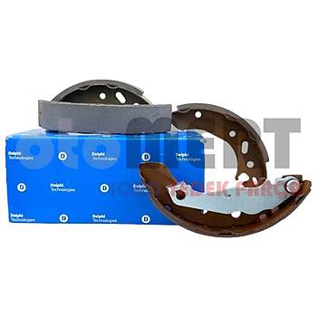 Escort 1.6 1.8 CL CLX Arka Fren Balata Takm (ABS'li / Dar Tip - 180X32 mm.) 1996-2000 | DELPHI