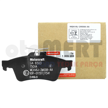 C-Max Arka Fren Balata Takm 2011-2015 | MOTORCRAFT