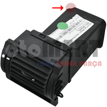 Escort Yan fleyici - Hava Menfezi - DEFOLU 1996-2000 (SOL) | ORIJINAL