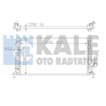 Focus 1.6 TDC Radyatr 2005-2011 | KALE
