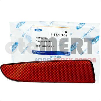Fiesta Arka Tampon Reflekt�r - Kedi G�z� 2002-2005 (SOL) | ORIJINAL