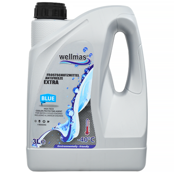 Mavi Antifriz (-40)  3LT. | WELLMAS