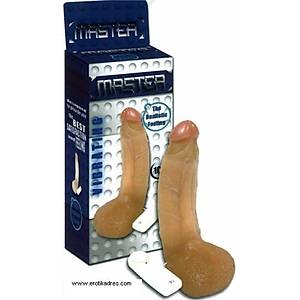 Master 10 �nch Flesh Vantuzlu Soft Realistik