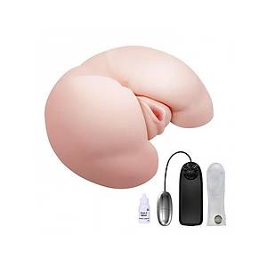 Is�tma Fonksiyonlu Titre�imli Vajina ve Anal Masturbat�r Kal�a