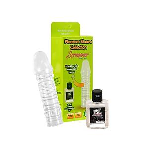 G Noktas�n� Uyaran Penis Zevk K�l�f� - Kayd�r�c� Hediyeli