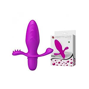 Klitoral Orgazma Yard�mc� Titre�imli Anal Plug