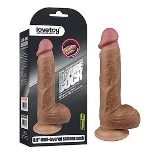 Orjinal Renk Ultra Soft Ger�ek Dildo 22cm
