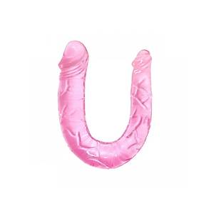 Yumu�ak �ift Ba�l� Jel Dildo 30cm