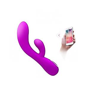 Telefondan Kumandal� Klitoris Uyar�c�l� Bunny Vibrat�r