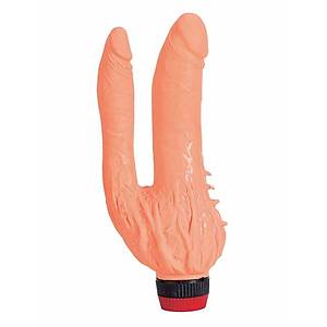 Yumuşak - Titreşimli Çift Girişli Penis