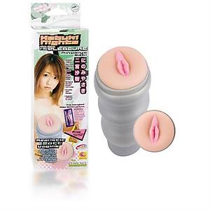 Saklama Kabl� Cup Vajina Titre�imli Mast�rbat�r