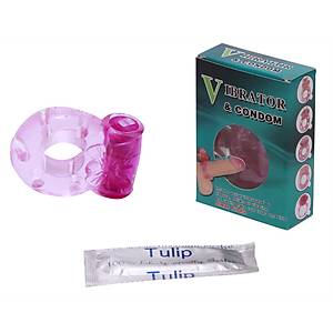 Cockring Mit Vibration Pink