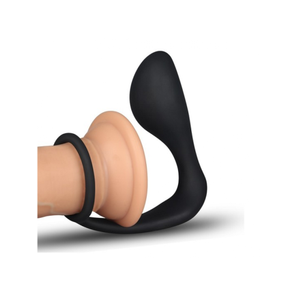 Penis Ringli Plug ve Anal Penetrat�r Mast�rbat�r