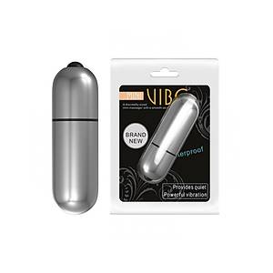 Mini A�k Vibrat�r� Krom 7cm