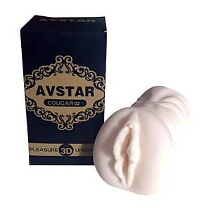 Silikon Mast�rbator Beyaz Vajina