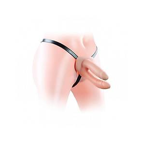 Belden Ba�lamal� ��i Bo� �atal Strapon �ift Giri�li Penis