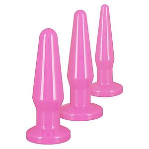 Anal Başlangıç Seti Pembe 3 Farklı Boyda