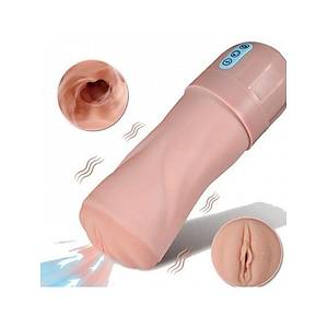 Emme ve G��l� Titre�im Fonksiyonlu Realistik Masturbat�r