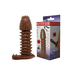 Vajinal Uyar�c� Extra T�rt�kl� Penis K�l�f� Koyu Renk