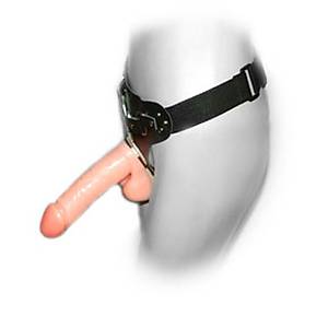Kemerli Silikon Dokulu Penis