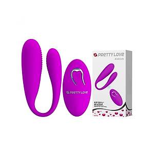 Pretty Love �arjl� 12Titre�imli �ift Giri�li Kumandal� Vibrat�r