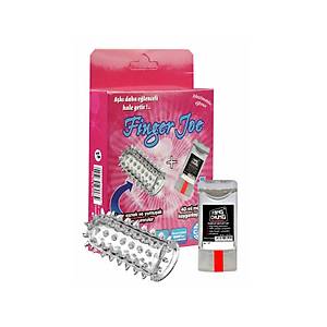 Finger Joe Mastürbatör Parmak Kılıfı - Kaydırıcı Hediyeli