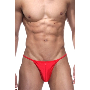 Erkek �nden Fermuarl� String