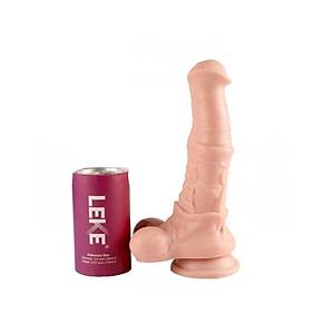 Silikon 43cm Et Dokulu Ger�ek�i �ift Katmanl� Horse Penis