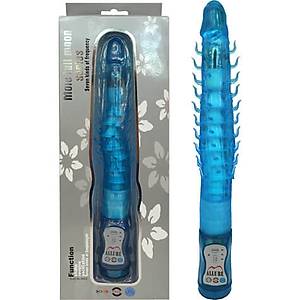 K�vr�labilir Silikon Dokulu T�rt�kl� Oynar Vibrat�r