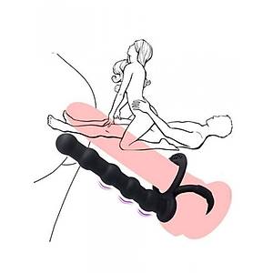 �ift Y�n Cinsel Giri� ��in Anal Dildolu Penis Halkas�