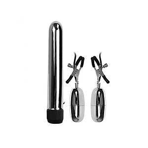 Klipsli G���s Uyar�c�s� ve Krom Titre�imli Vibrat�r