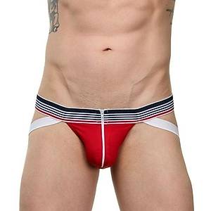 Fermuarl� Erkek Jockstrap Fantazi �ama��r�