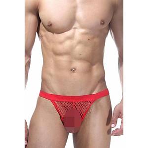 K�rm�z� Fileli Erkek Fantazi Tanga
