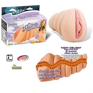 Dolgun Suni Vajina T�rt�kl� Masturbat�r