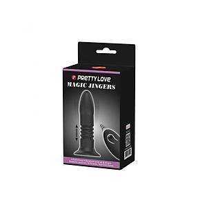 �leri Geri USB �arjl� Uzaktan Kumandal� Hareketli Anal Plug