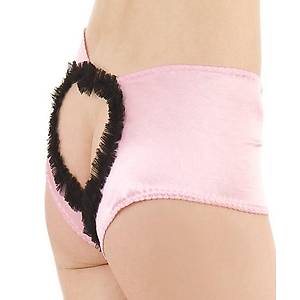 Kad�n Popo Dekolteli Saten �ort