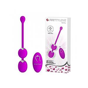 Kumandal� Titre�imli Anal & Vajinal Al��t�rma Egzersiz Kegel Toplar�