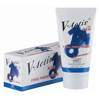 HOT V-ACTIV Penis Power Cream