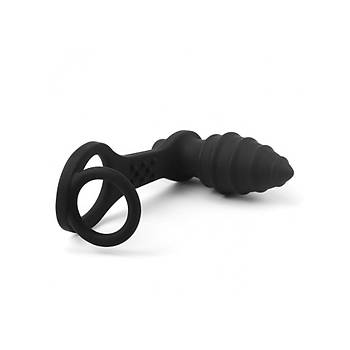 Penis Halkal Anal Penetratr Plug Titreimli Masturbatr