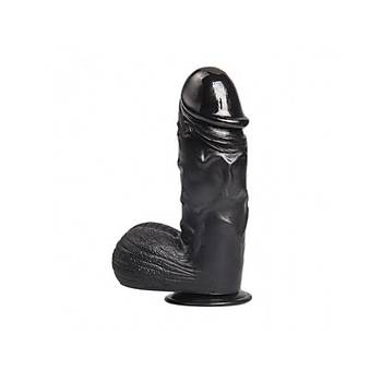 Vantuzlu Zenci Penis Kemerli Kalın Büyük Dildo