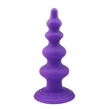 Vantuzlu Boumlu Silikon Anal Plug